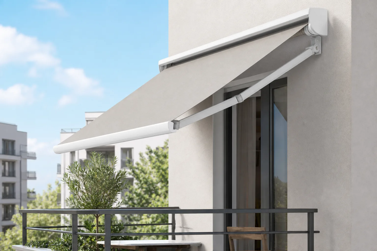 Eoli Tenda – otvorena tenda sa bočnog ugla