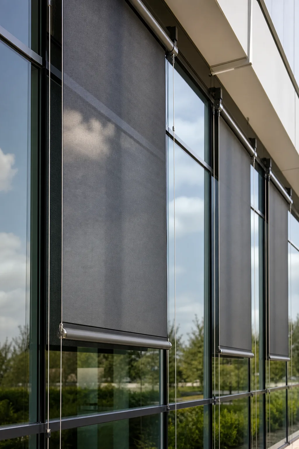 Vertikalna tenda – Tenda Screen – detalj konstrukcije i montaže