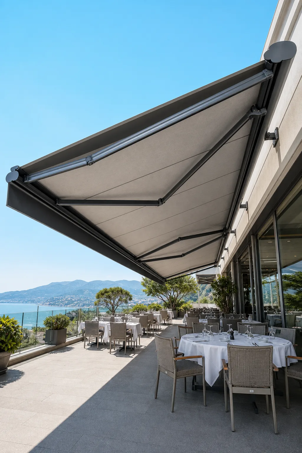 Sirio Gigant Tenda – proširena tenda na terasi