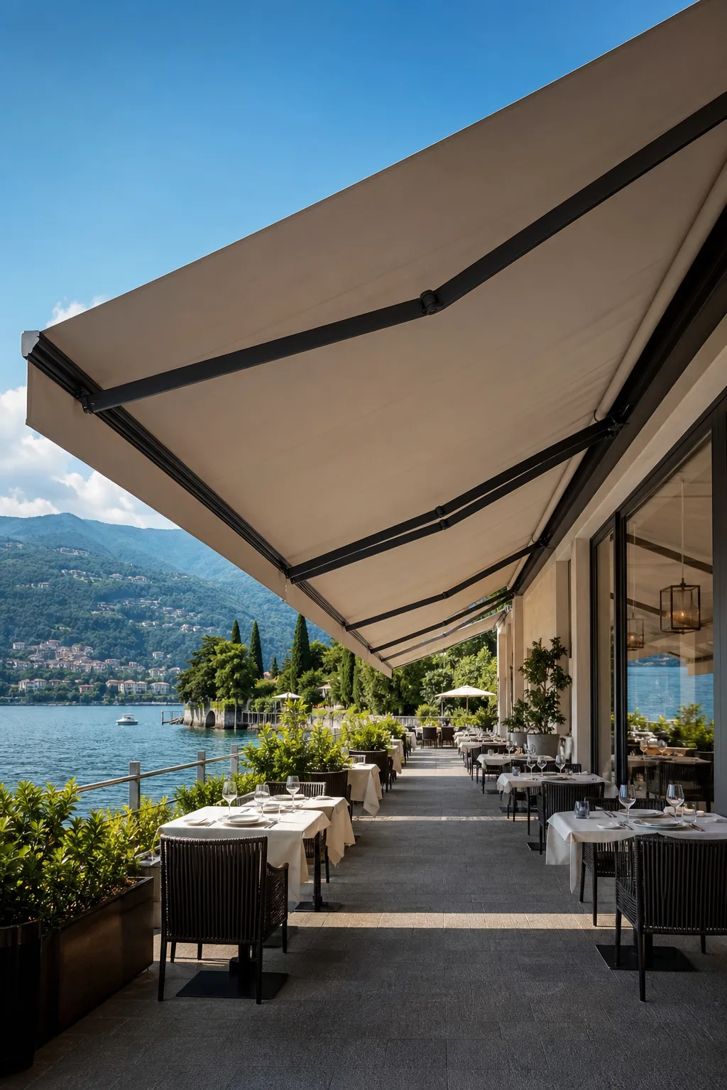 Tenda Sirio – detalj konstrukcije i montaže