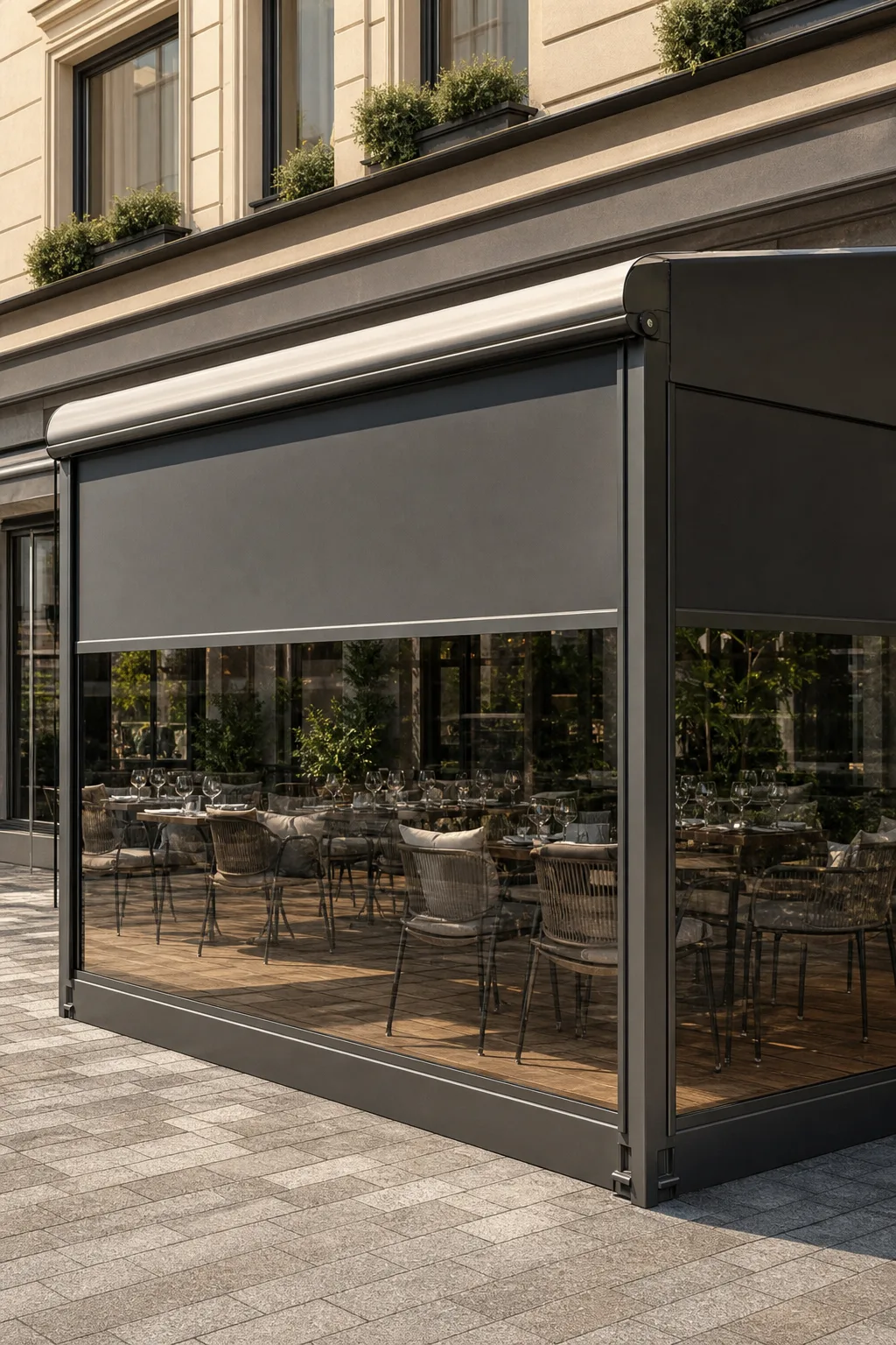 Tenda Milano – tenda za zimske bašte